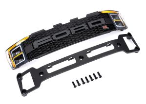 TRAXXAS 10120 Grille/ grille mount/ 3x10 BCS (7) (fully assembled, includes installed headlight lenses and decals) (fits #10111 body)