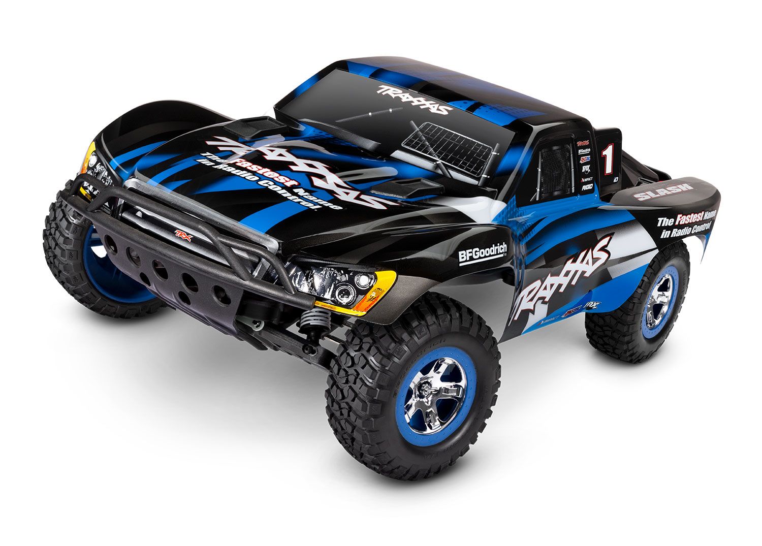 TRAXXAS 58034-8 Slash 1/10 2WD RTR Short Course Truck w/XL-5 ESC, TQ 2.4GHz Radio, Battery and USB-c Charger