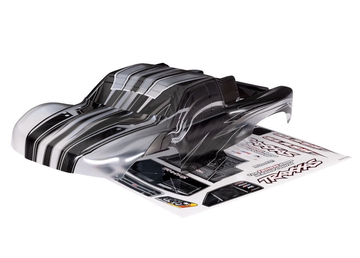 TRAXXAS 5924 Body, Slash® 2WD, ProGraphix® (also fits Slash® VXL & Slash® 4X4) (graphics are printed, requires paint & final color application)/ decal sheet