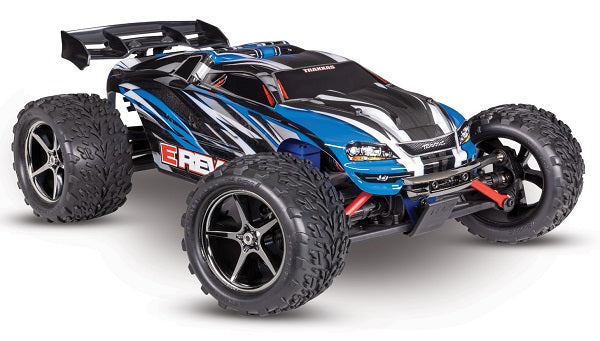 TRAXXAS 71054-8 E-Revo®: 1/16-Scale 4WD Racing Monster Truck with TQ™ 2.4GHz radio system W/ Battery & USB-C Charger RTR