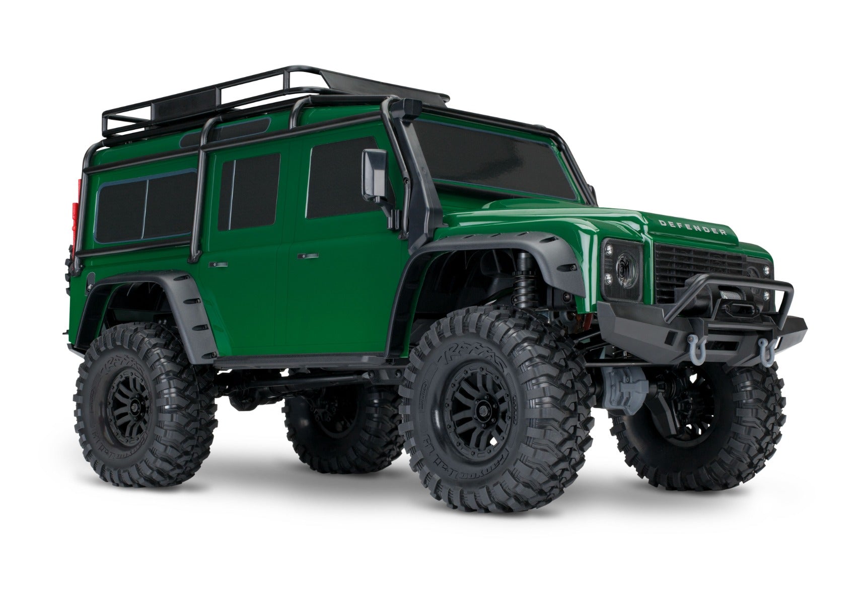 TRAXXAS 82256-4 TRX-4 1/10 Scale & Trail Rock Crawler w/Land Rover Defender Body w/XL-5 ESC & TQi 2.4GHz Radio