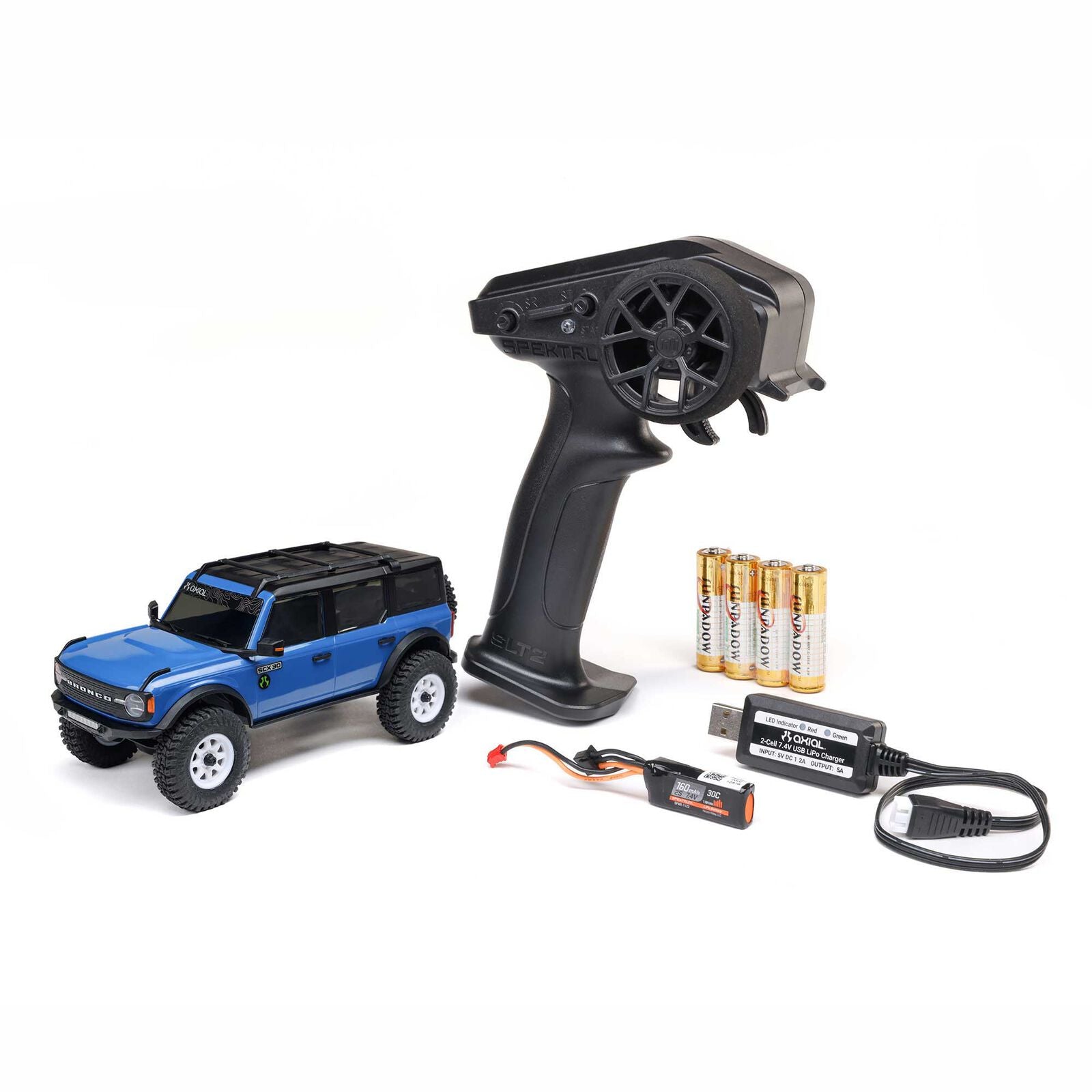 AXIAL AXI-2048 1/30 Axial SCX30 Ford Bronco (Battery & Charger Included)