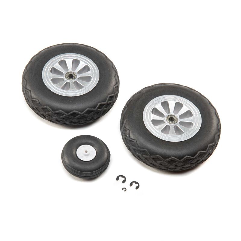 EFLITE EFL01263 Wheel Set P-51D:1.5m Mustang