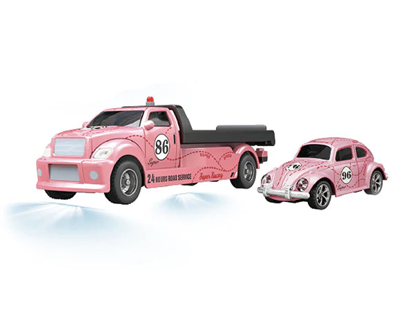 RC PRO HG4-186 1/64 R/C Tow truck with Beetle