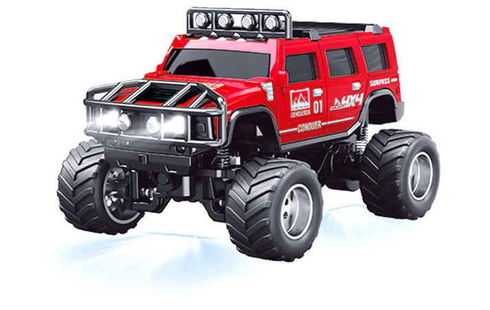 RC PRO HG4-271 RED 1/64 R/C Hummer RC Car With APP control
