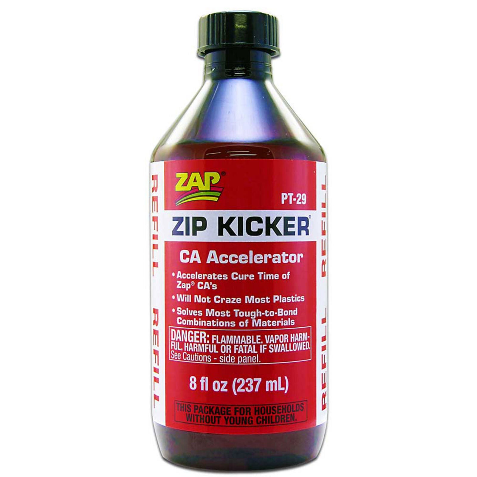 ZAP PT-29 Zip-Kicker CA Accelerator Refill, 8 oz