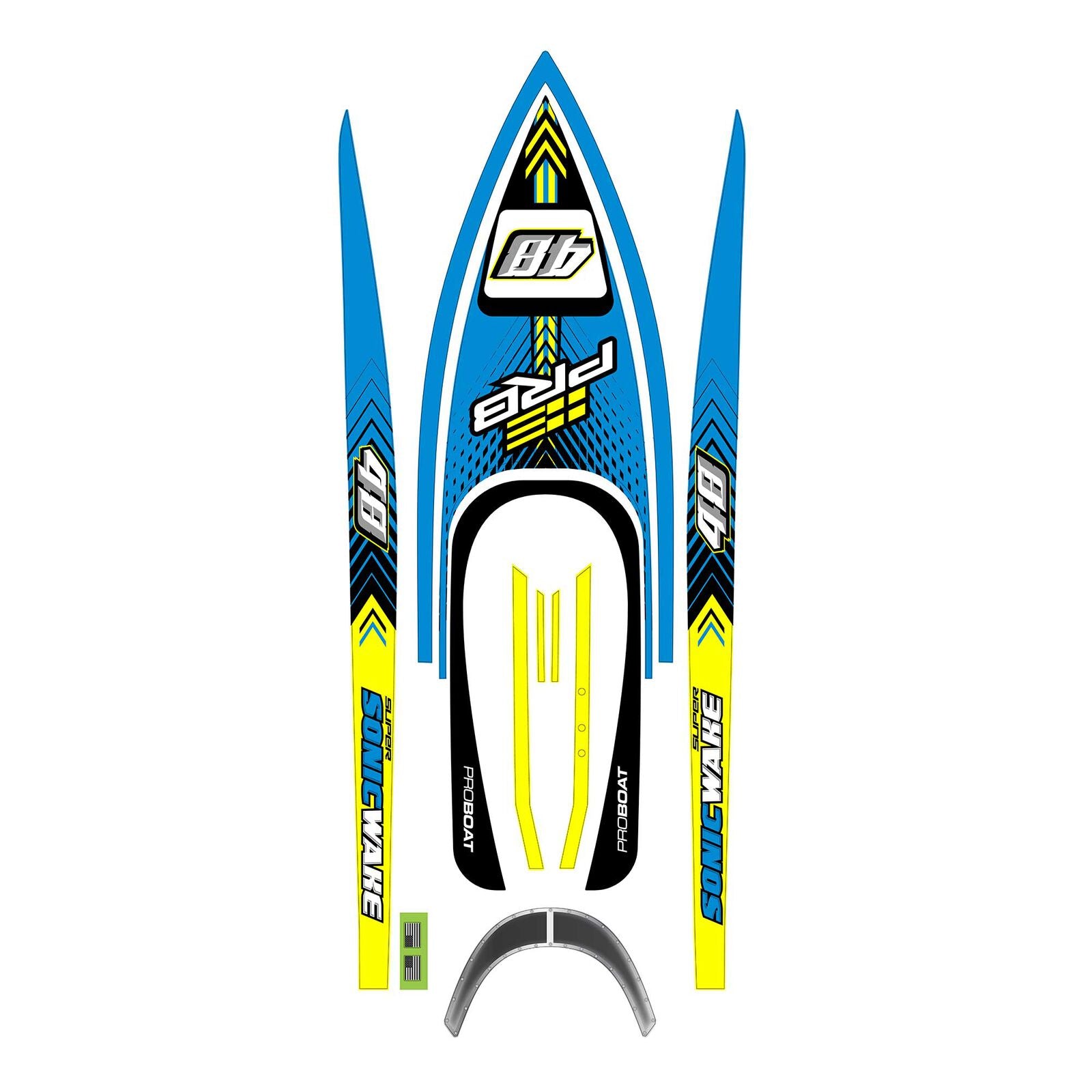 PROBOAT PRB-1656 Decal Set: SSW 48"