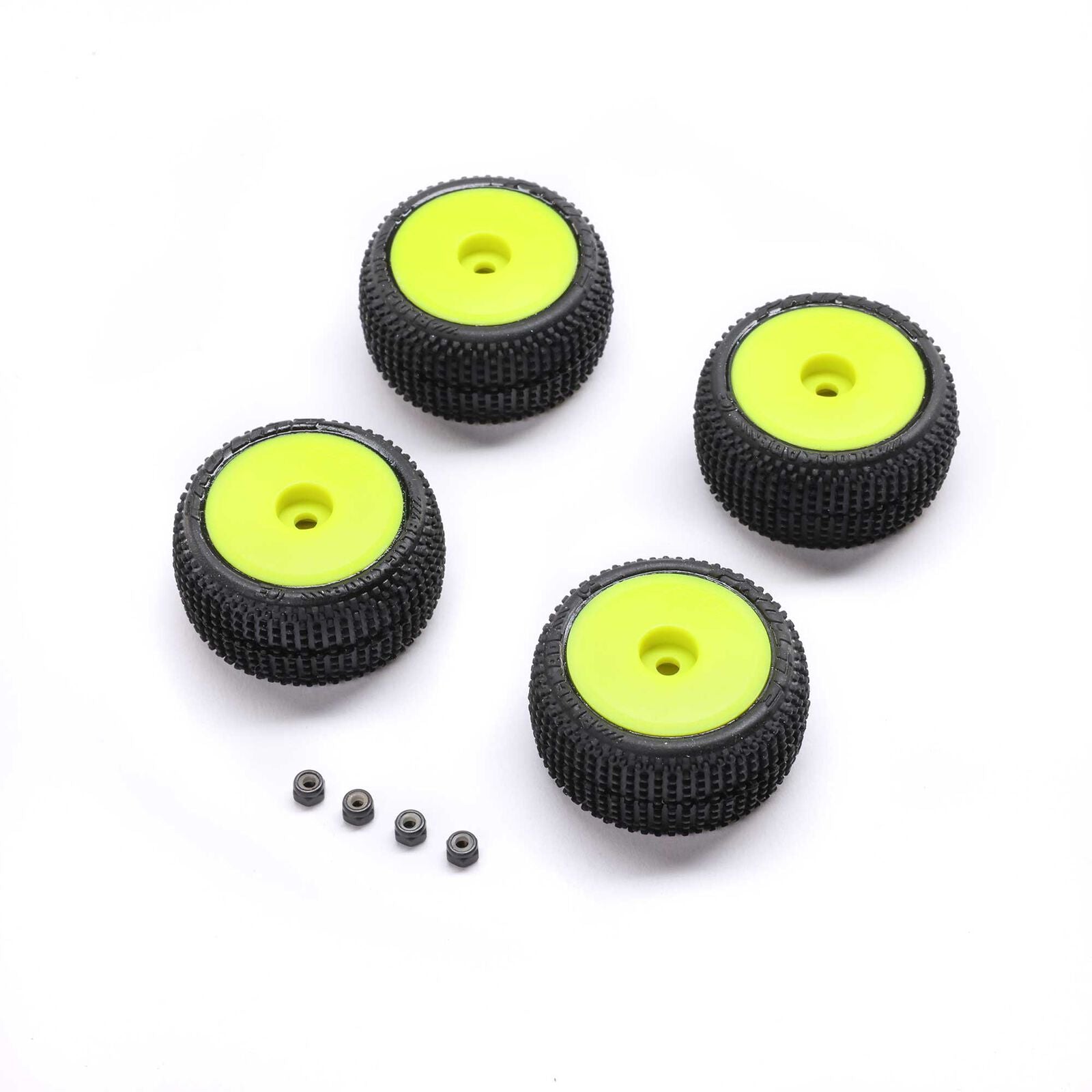 PROLINE PRO-2632 Blockade Tire, Pro-Line OE, Wheel, Yellow, Mounted: Micro-T
