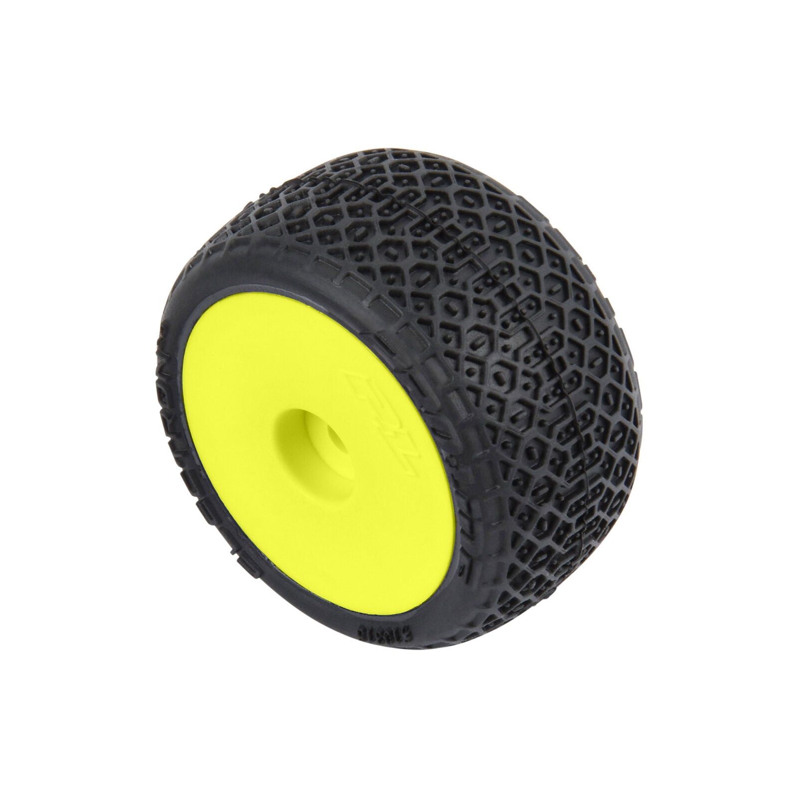 PROLINE PRO1031512 1/28 Electron 2.0 T F/R Tires Mounted 7mm Yellow (4): Micro-T