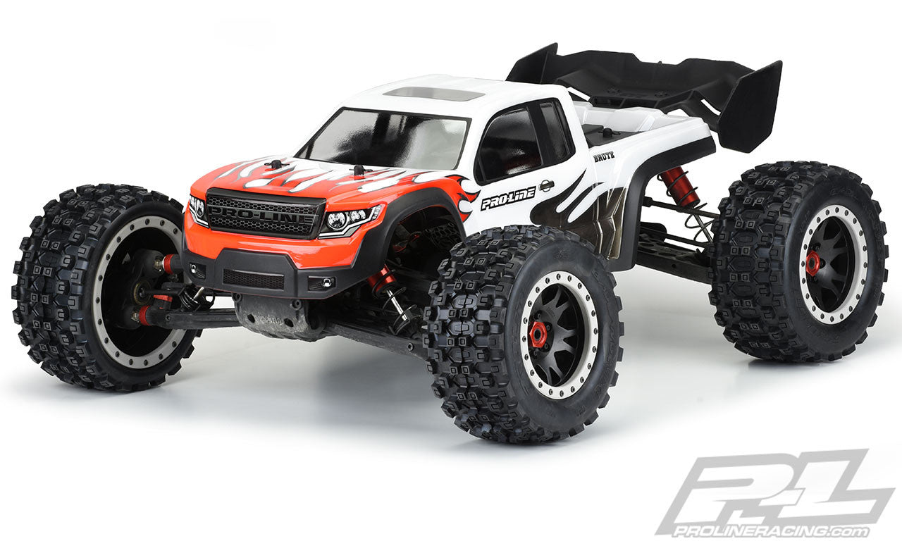 PROLINE 3548-17 Clear Body, Pre-Cut Brute Bash Armor: 1/5 ARRMA KRATON 8S