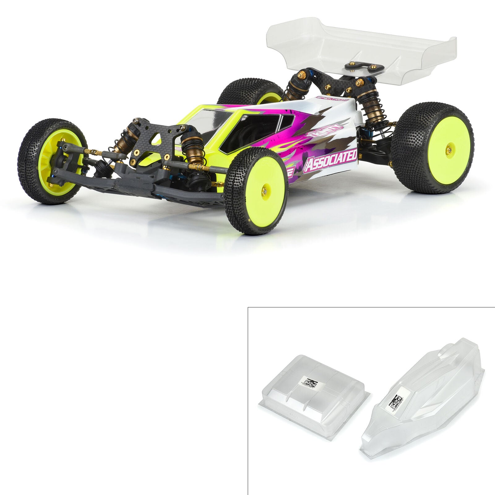 PROLINE 3628-25 1/10 Sector Light Weight Clear Body: AE B6.4