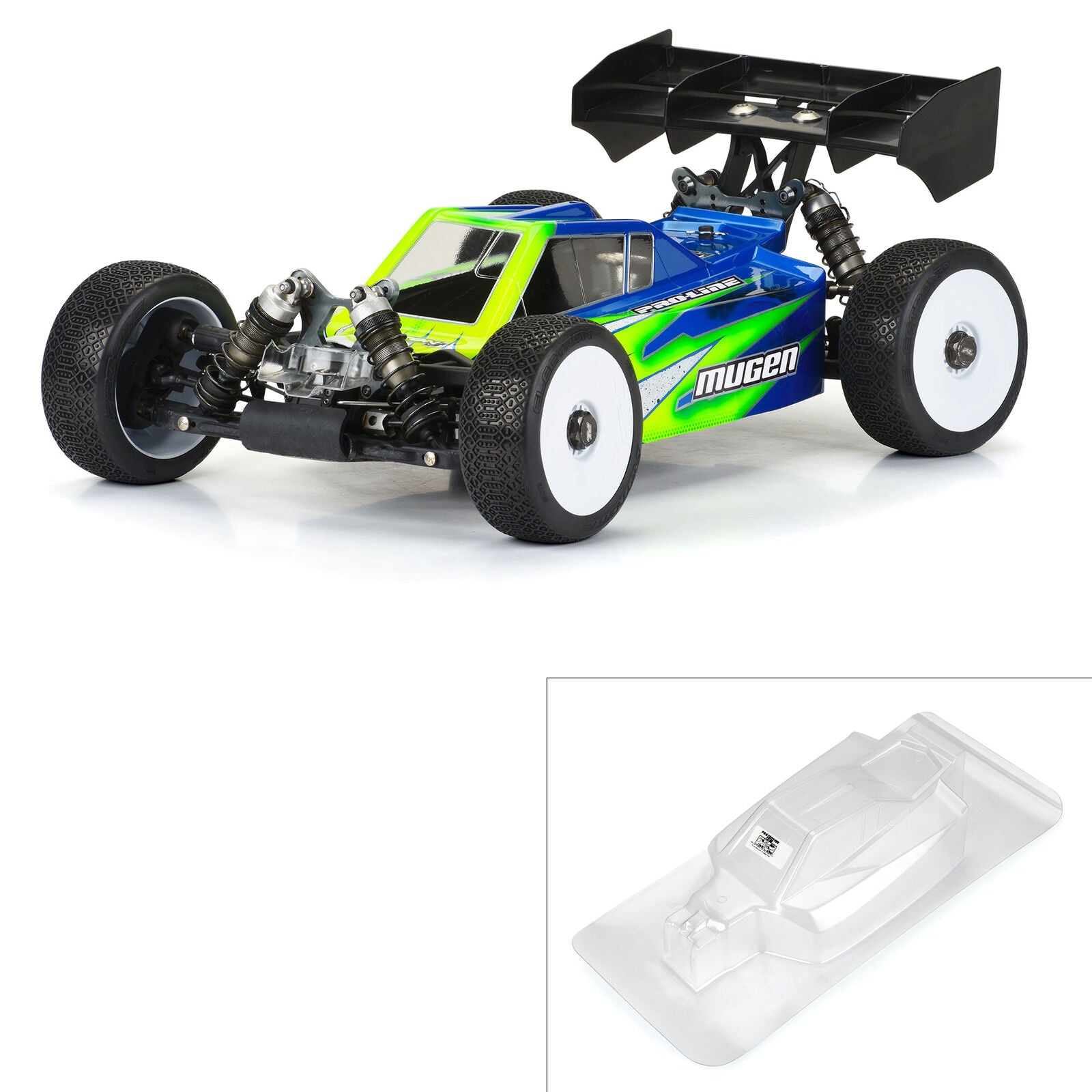 PROLINE PRO366000 1/8 Sector Clear Body: Mugen MBX8/MBX8R
