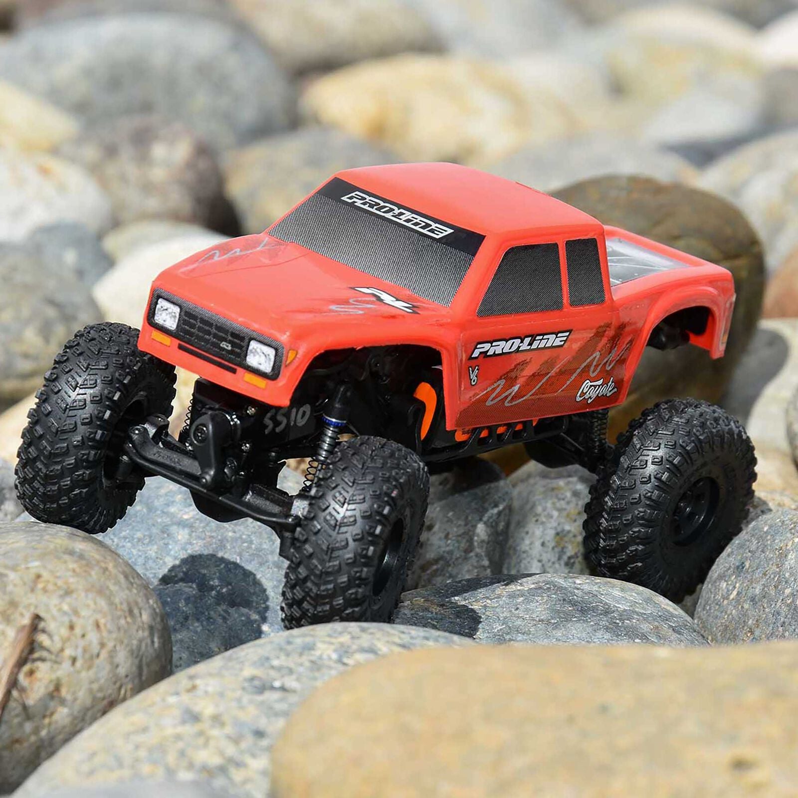 PROLINE PRO369412 1/30 Pre-Cut Coyote High Performance Red Body for Axial SCX30