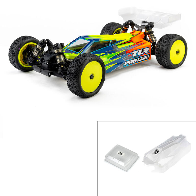 PROLINE PRO370125 Sector Light Weight Clear Body: TLR 22X-4 2.0