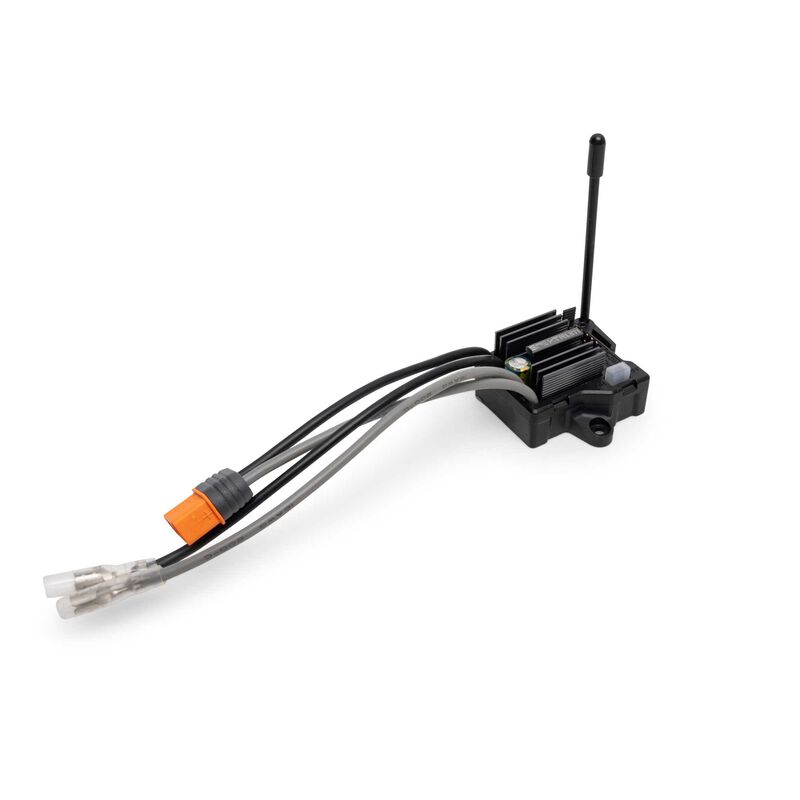 SPEKTRUM SPMXSE2125RX SLT 25 Amp Brush 2-in-1 ESC / Receiver Combo, 1/10 2WD