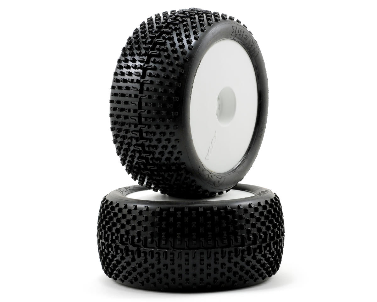 AKA 14101VPW 1/8 Truggy I-Beam Super Soft Premounted White