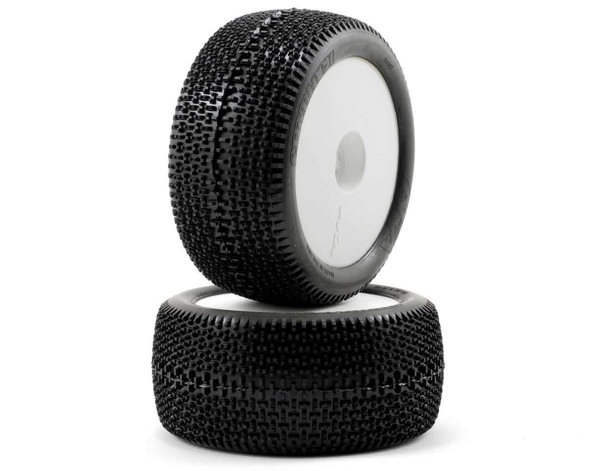 AKA 14102VPW 1/8 City Block Super Soft Premounted White Truggy