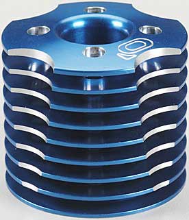 ASSOCIATED 29091 *DISCONTINUED AE .12X Cylinder Head Blue