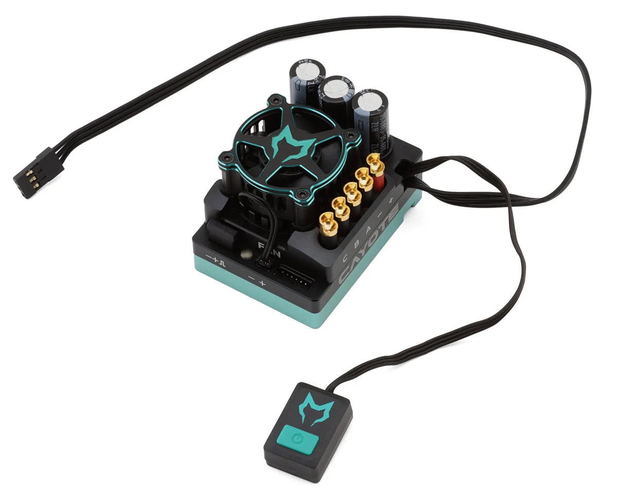 TEAM CAYOTE CYEA10801 Crest 8 1/8 200A Sensored Brushless ESC w/Bluetooth
