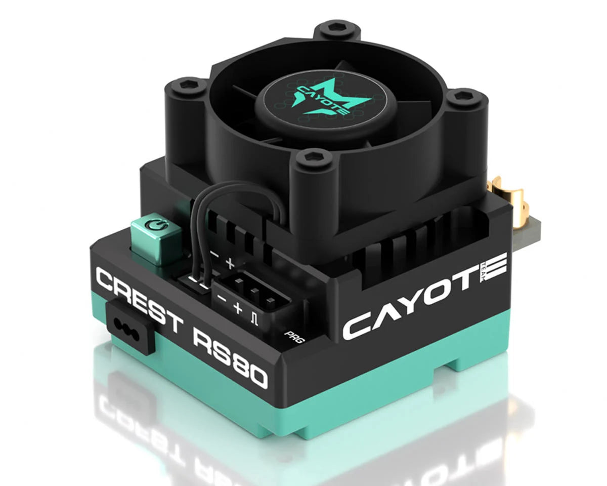 TEAM CAYOTE CYEA11003 RS80 1/10 Stock 80A Sensored Brushless Competition ESC