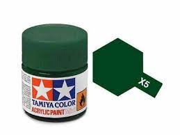 TAMIYA 81505 X-5 Acrylic Mini X5 Green 1/3 oz