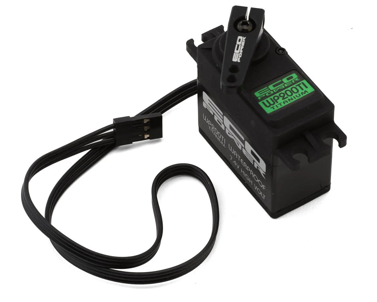 ECOPOWER ECP-200T-TI Waterproof High Torque Titanium Gear Brushless Servo