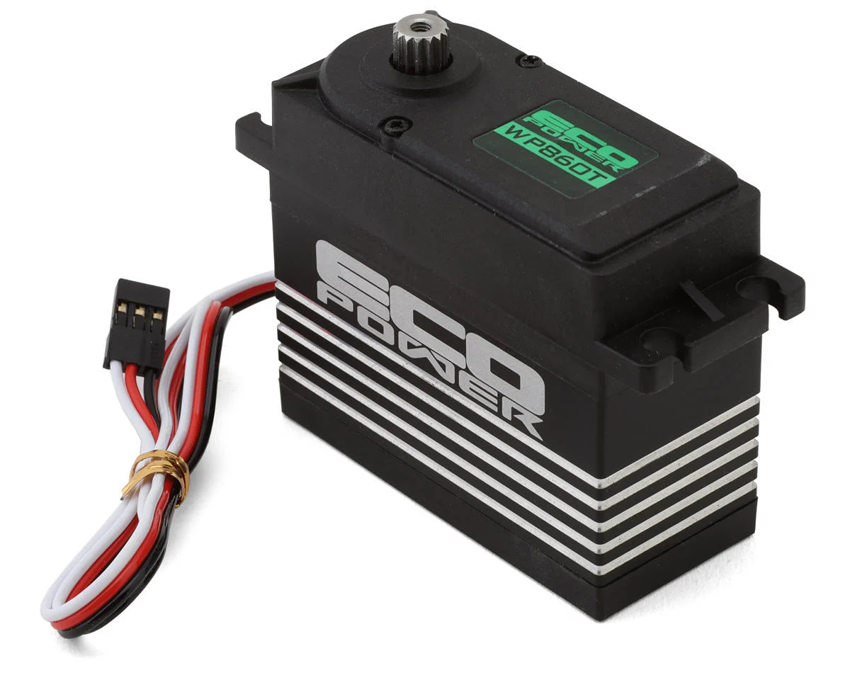 ECOPOWER ECP-860T WP860T 1/5 Scale Waterproof Metal Gear Servo for Large Scale ARRMA™, Axial™, HPI™, Losi™ & others