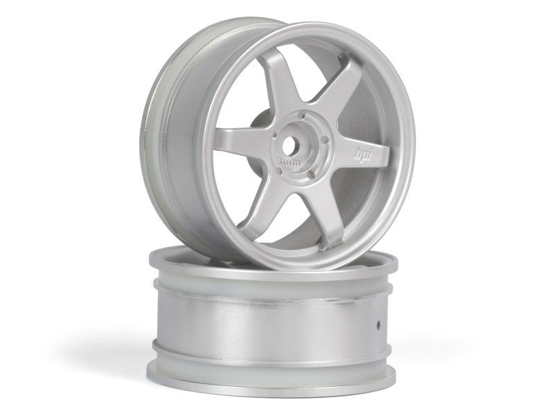 HPI 160752 TE37 Wheel 26mm Matte Chrome (3mm Offset)