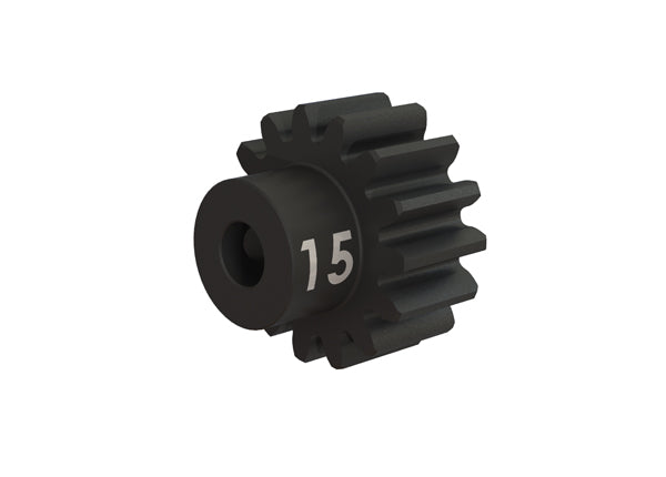TRAXXAS 3945X Pinion Gear 32P 15T heavy duty machined, hardened steel / set screw