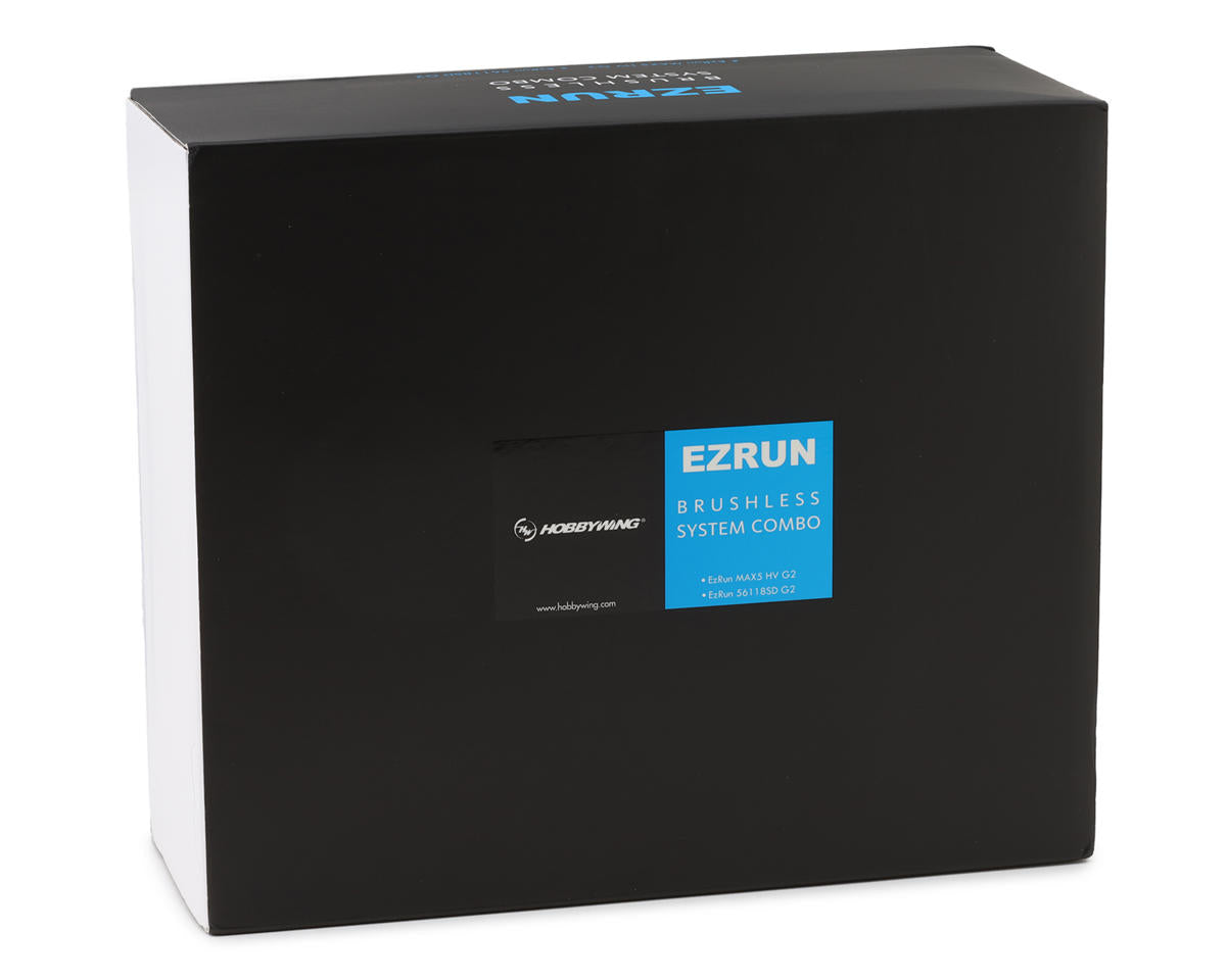 HOBBYWING 38010603 EZRun MAX5 G2 Sensored Brushless ESC & Motor Combo w/56118SD (650kV)