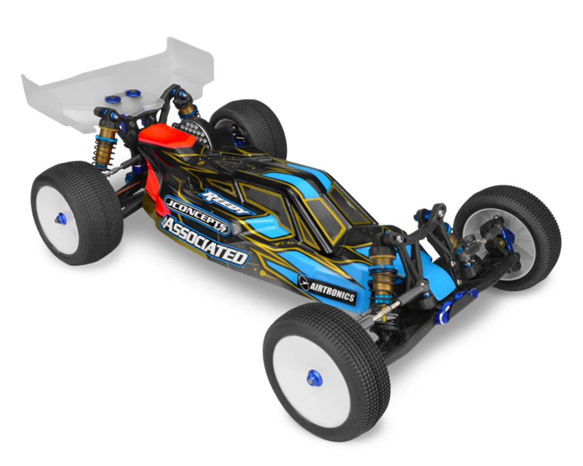 JCONCEPTS 0299L Lexan Body B5M Body w/6.5 Finnisher Rear Wing Light Weight