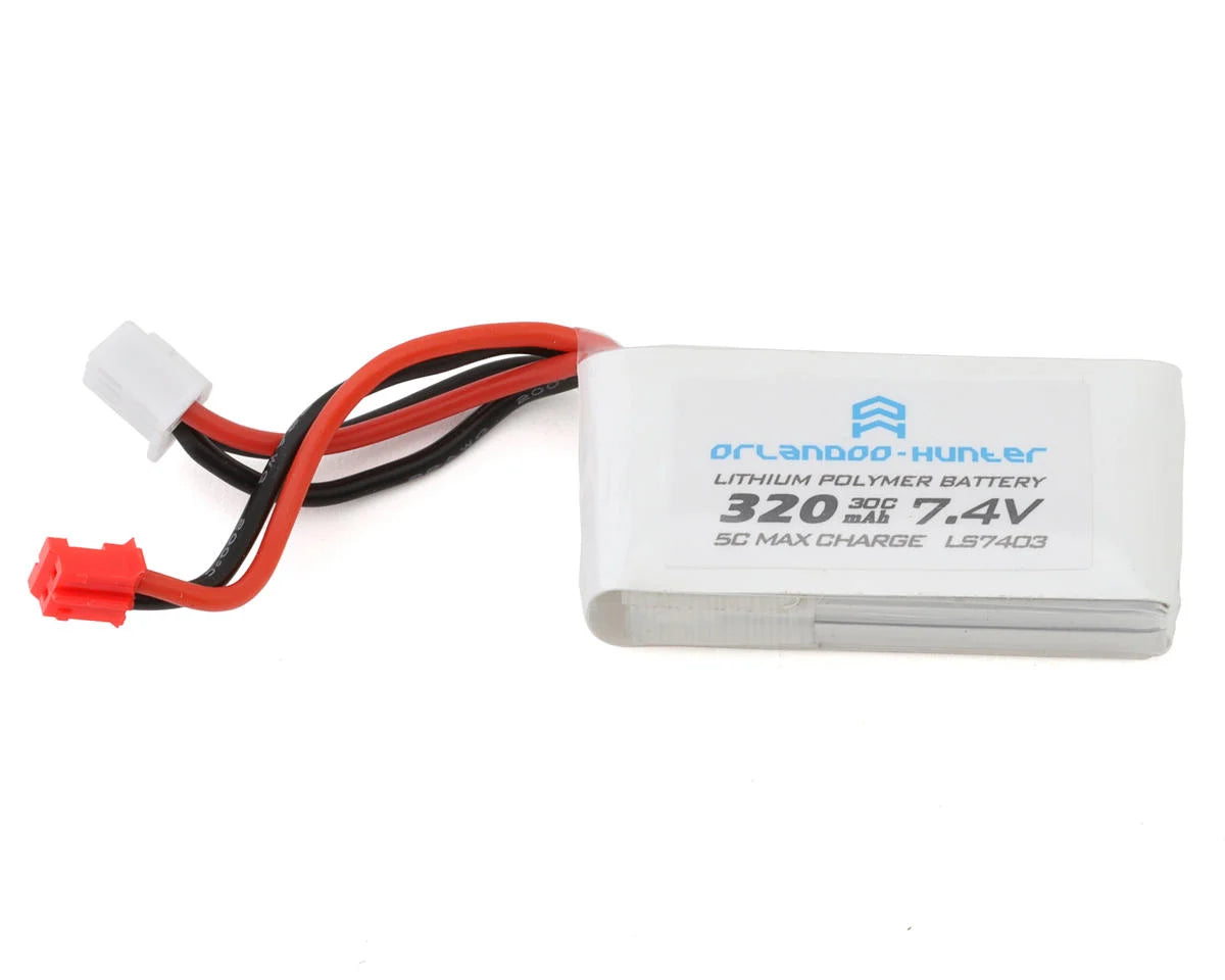 Orlandoo Hunter LS7403-B 2S Lipo Battery w/PH2.0 Connector (7.4V/320mAh)