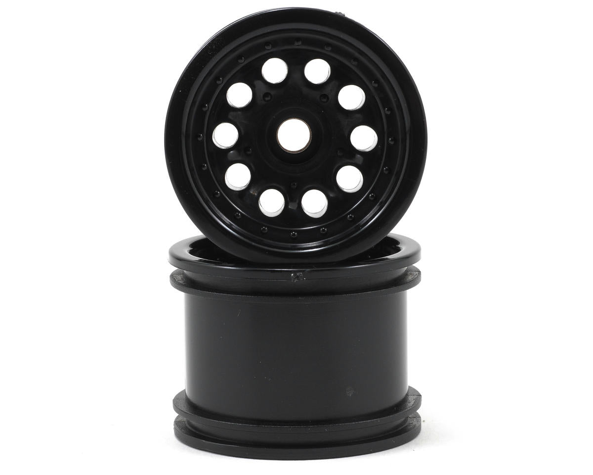 RPM 73302 *DISC* Front Revolver Wheels Black Mini-T