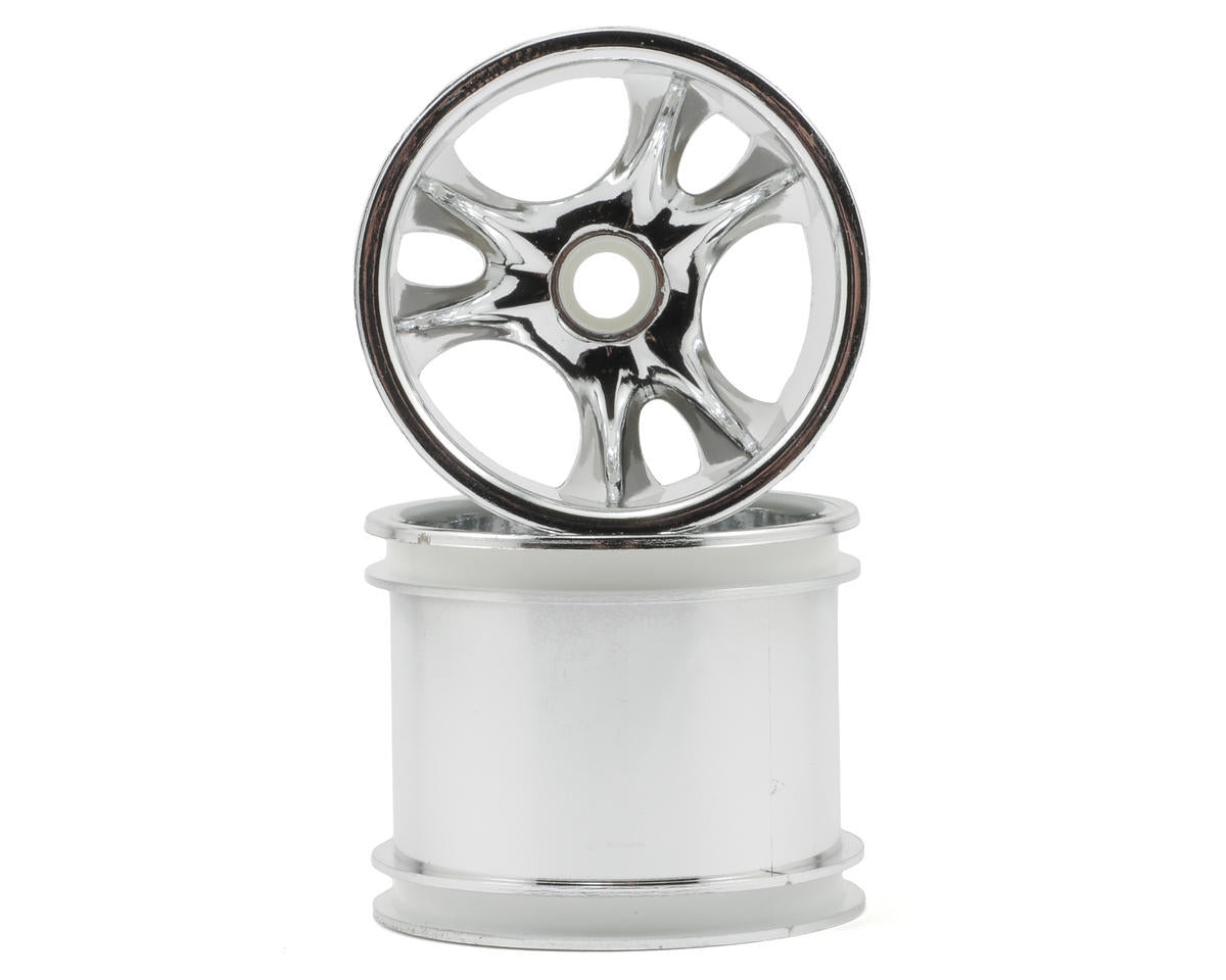 RPM 81813 *DISC* Clawz 6-Spoke Chrome Traxxas Nitro (2)