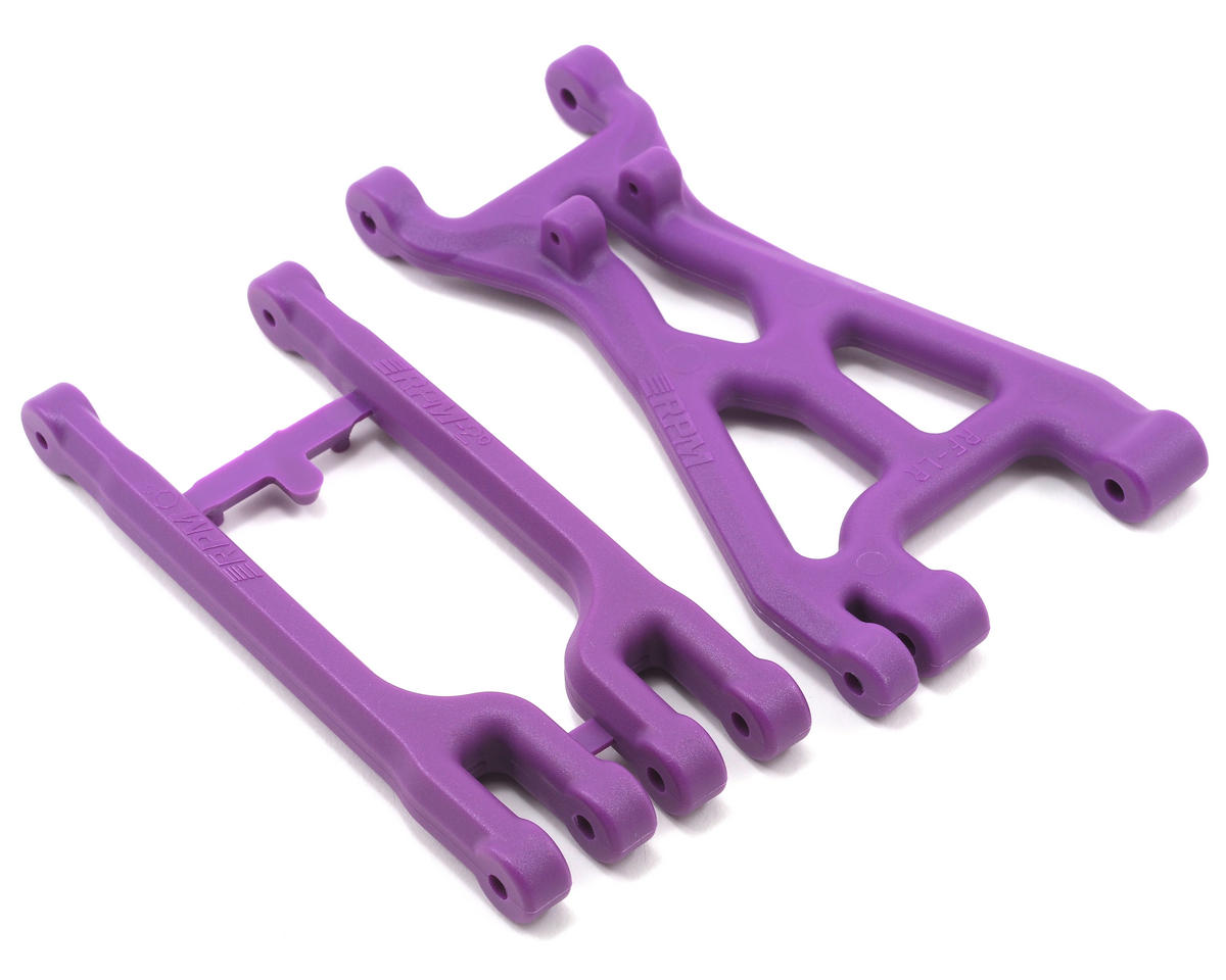 RPM 82008 *DISC* A-Arms Right Front/Left Rear Savage/X Purple