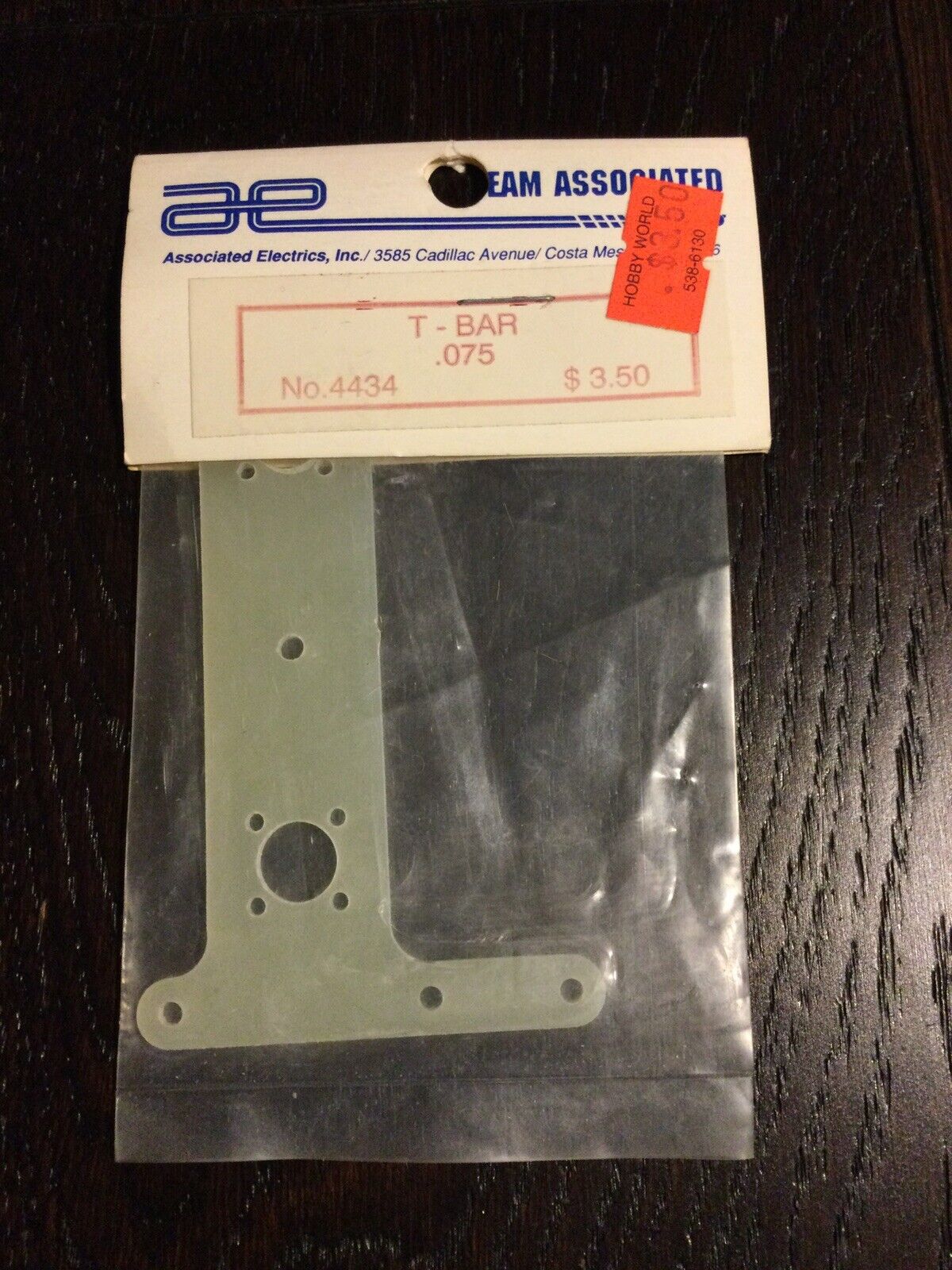 ASSOCIATED 4434 T-BAR .075