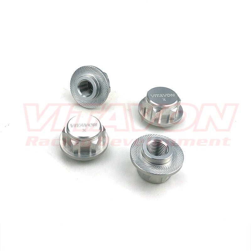 VITAVON XRT0012 CNC Aluminum 7075 V1 Wheel Nut Adapter 18mm Bore For X-MAXX XRT For Stock Traxxas Stub