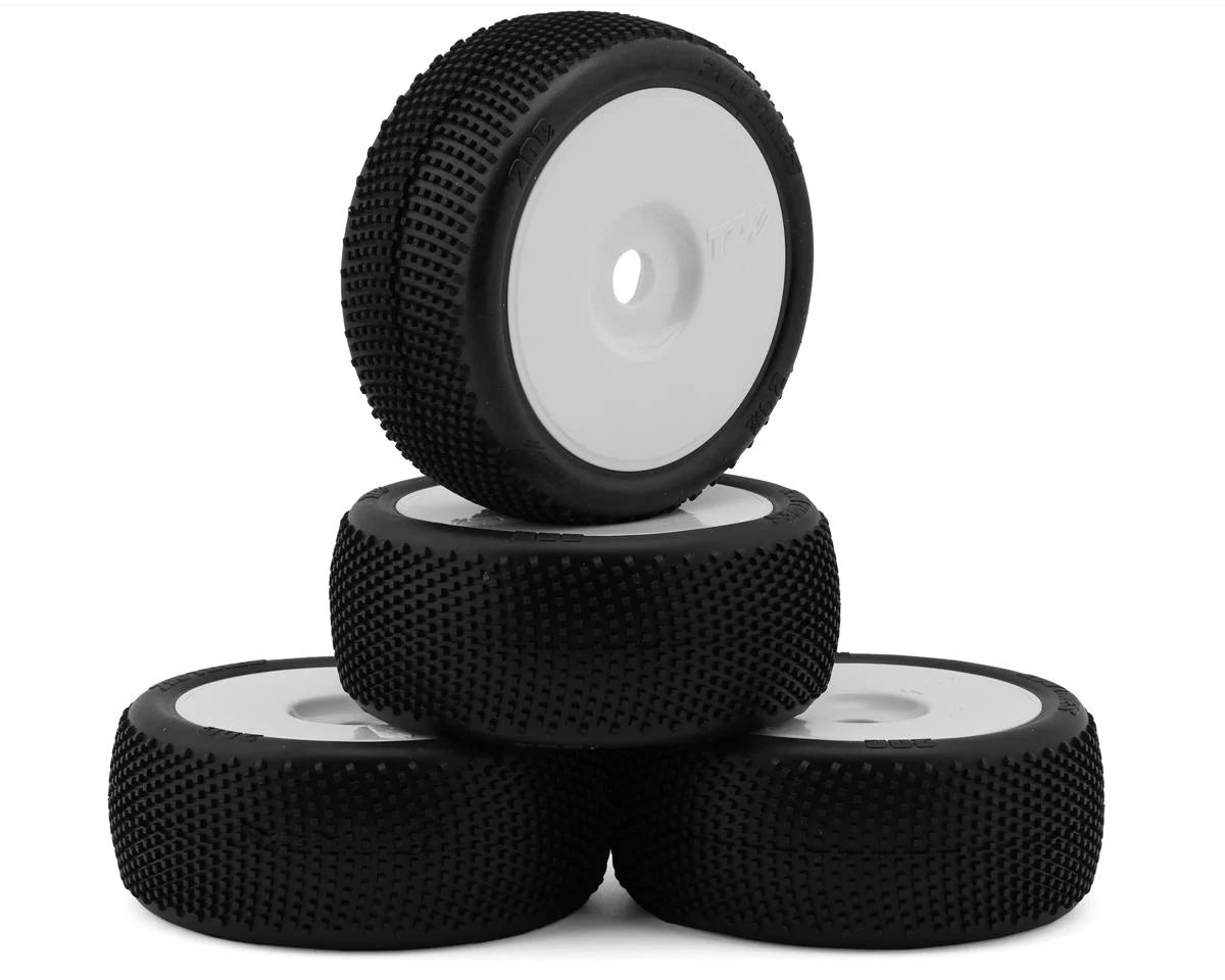 TZO 200 TIRES TZ200SS-W-N 1/8 Buggy Non-Glued Tire Set (White) (4) (Super Soft)