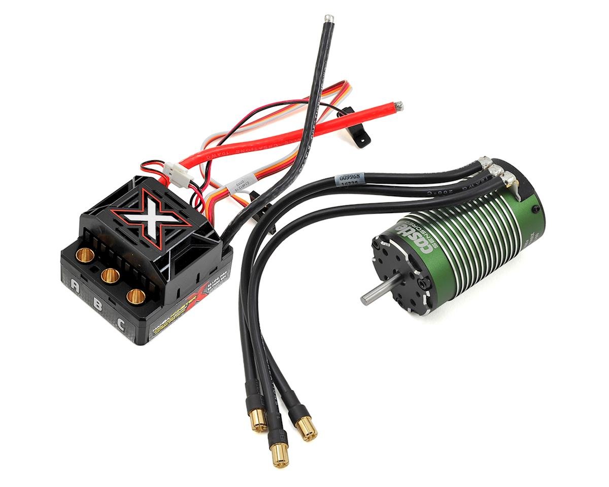 CASTLE 010-0145-04 Monster X 1/8 Brushless Combo w/1512 Sensored Motor 2650kV