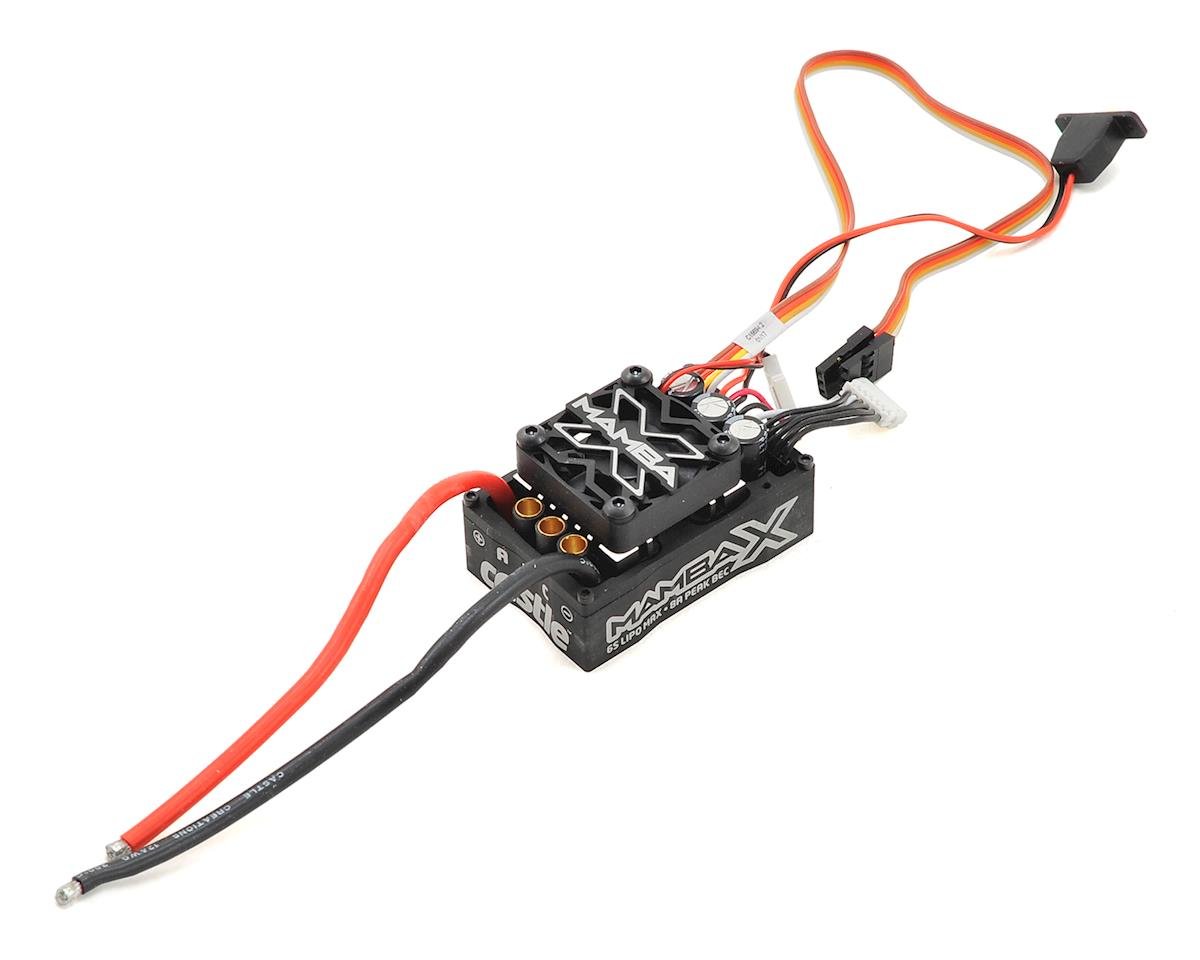 CASTLE 010-0155-00 1/10 Mamba X Sensored 25.2V WP ESC Brushless