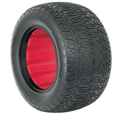 AKA 13402CR 1/10 Stadium Truck Chainlink (Clay) w/Red Insert