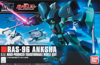 BANDAI 175717 1/144 HGUC #41 Anksha *DISC*