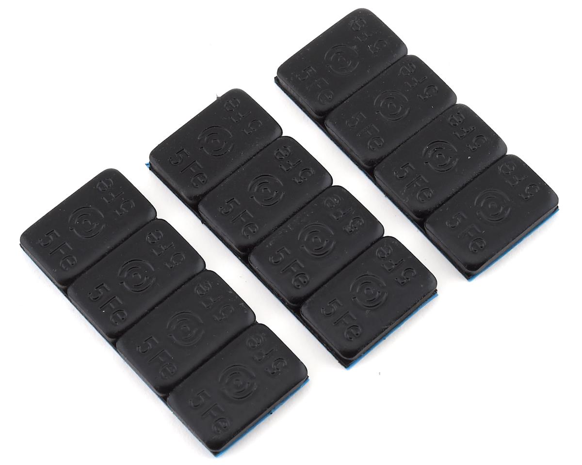 1 UP 10102 LowPro Stick-On 5g Ballast Weights (12) Black