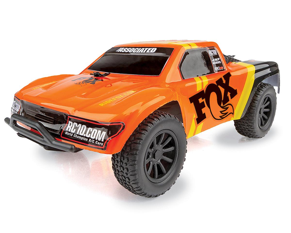 ASSOCIATED 20157 SC28 FOX Factory Edition 1/28 Scale RTR 2wd Short Course Truck