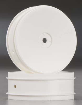 AKA 23211W 1/10 Buggy EVO Front White Wheel