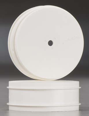 AKA 23212W 1/10 Buggy Front White Wheel
