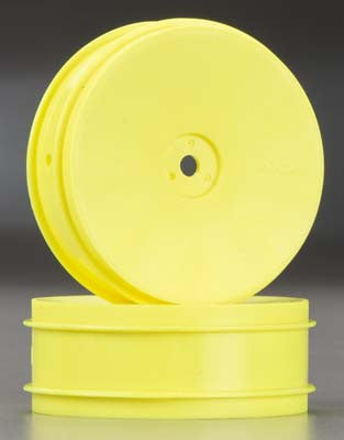 AKA 23212Y 1/10 Buggy Front Yellow Wheel