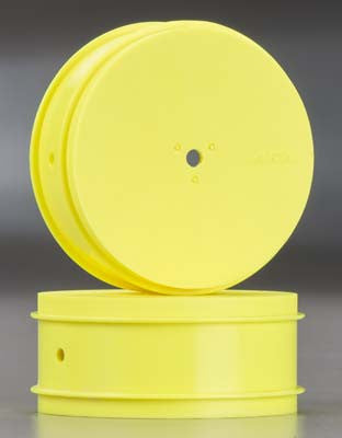 AKA 23312Y 1/10 Buggy EVO 4wd Front Yellow Wheel