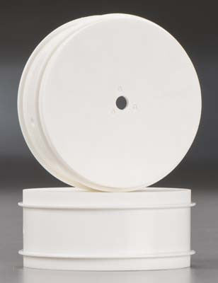 AKA 23313W 1/10 Buggy EVO 4wd Front White Wheel