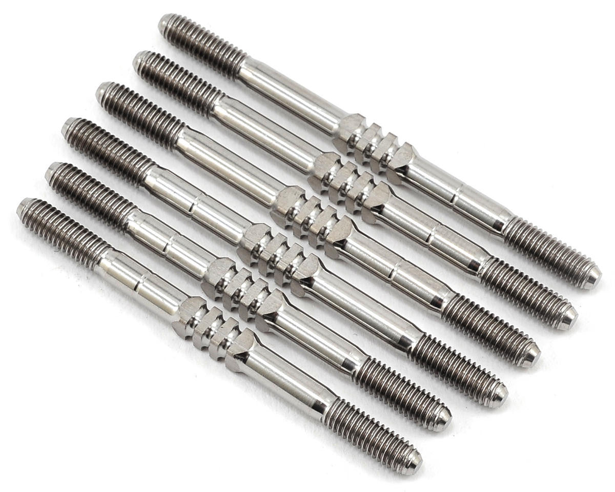 JCONCEPTS 2362 TLR 22 2.0 Generation 3.5mm Fin Ti Turnbuckle